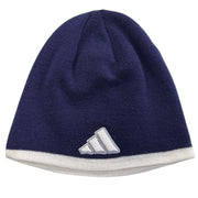 Vintage Adidas Embroidered Navy & White Beanie