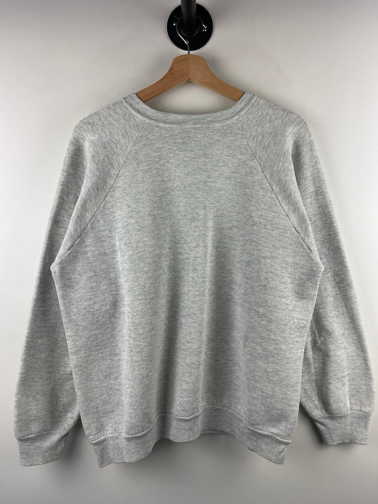 Vintage 90s Hunting Things You See When You Don’t Have A Gun Grey Crewneck