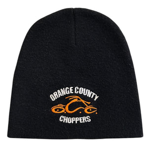 Vintage Orange County Choppers Black Skully Beanie