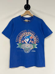 Vintage 1992 Toronto Blue Jays World Series Blue Tee