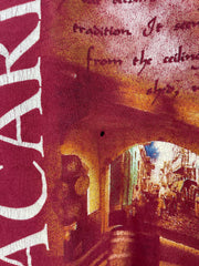 Vintage 90s Bacardi Rum Burgundy Tee