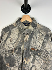 Vintage 90's Woolrich Real Tree Camo Button Up Shirt