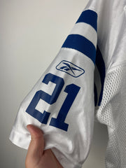 Vintage NFL Reebok Dallas Cowboys Sanders White Football Jersey