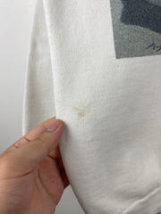 Vintage 90s Guess Chevrolet Bel Air White Crewneck