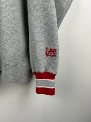 Vintage 90s NBA Lee Sport Philadelphia 76ers Embroidered Grey Crewneck