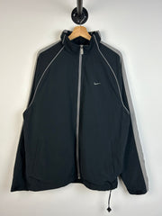 Vintage Nike Mini Swoosh Black & Grey Windbreaker