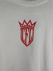 Vintage West Coast Choppers Flames Skull White Long Sleeve