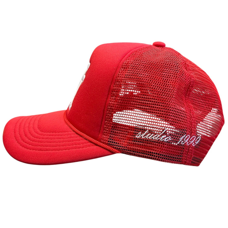Studio 1999 LA Red Trucker Hat