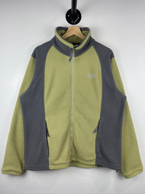 Vintage The North Face Pistachio Zip Up Fleece Sweater