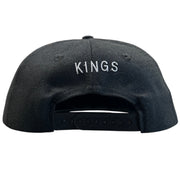 Vintage 90s NHL Annco Los Angeles Kings Plain Logo Spellout Wool Snapback Hat