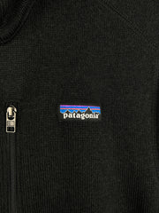 Vintage Patagonia Fleece Black Zip Up Vest