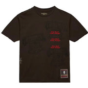 Travis Scott x Mitchell & Ness Georgia Bulldogs Seal Brown Tee