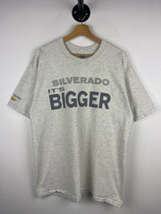 Vintage 90s Chevrolet Silverado It's Bigger Grey Tee