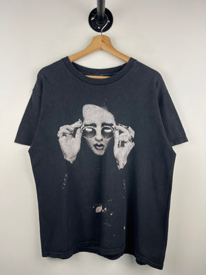 Vintage Marilyn Manson Portrait Thrashed Black Tee