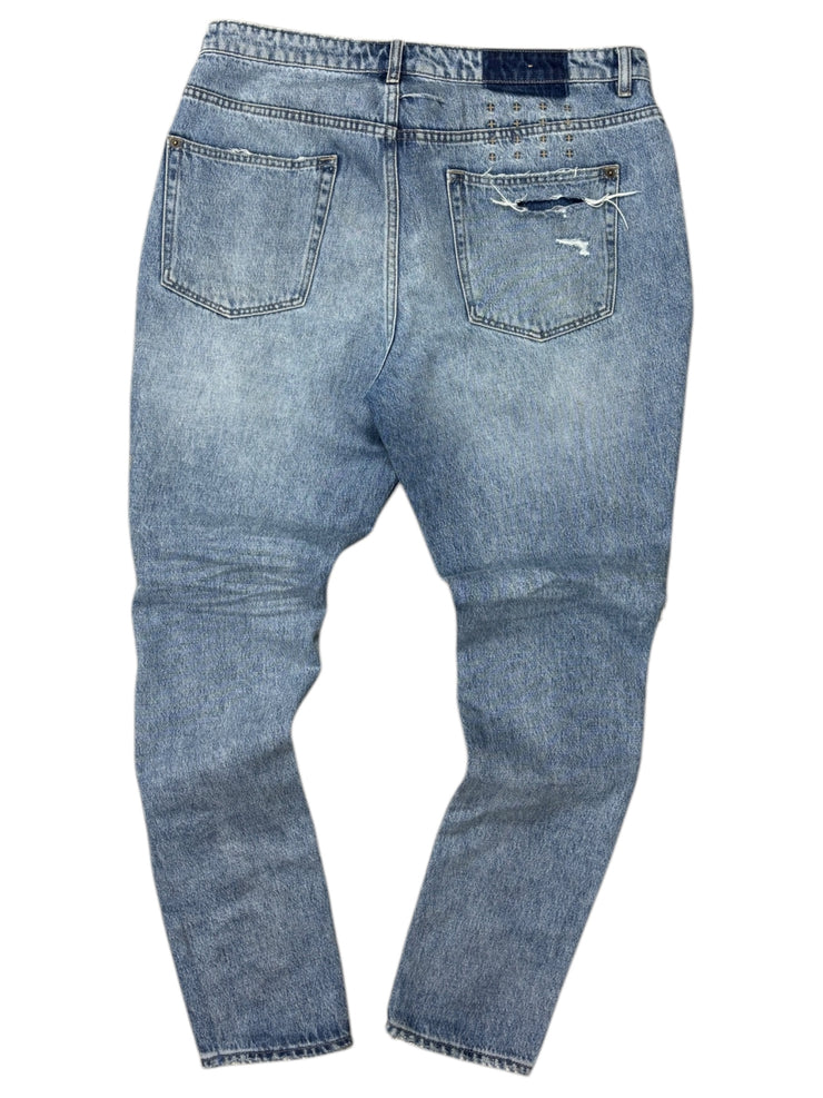 Ksubi Distressed Blue Denim Jeans