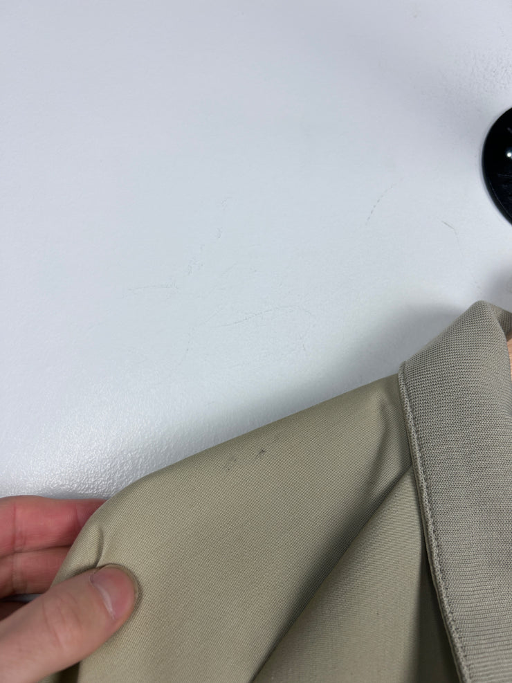 Vintage 90s Sportsmaster NRA Whittington Center Beige Harrington Jacket