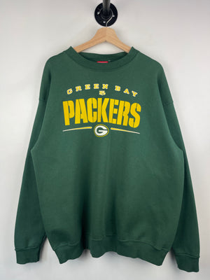 Vintage NFL Green Bay Packers Green Crewneck