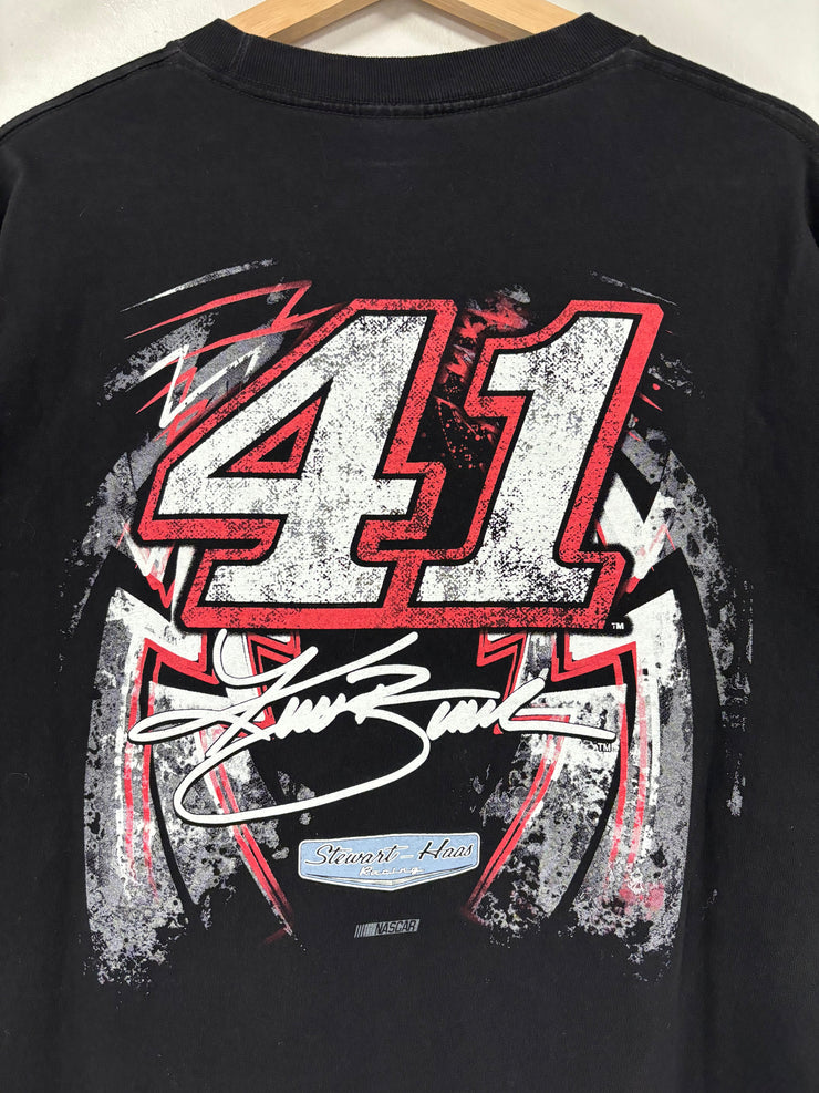 Vintage Nascar Kurt Bush Black Tee