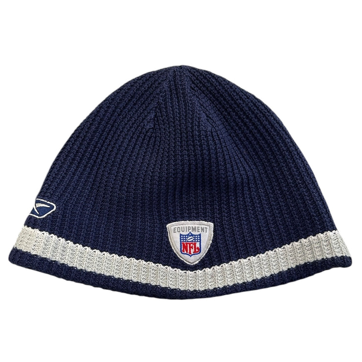Vintage NFL Reebok Dallas Cowboys Navy & Grey Reversible Beanie