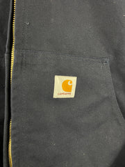 Carhartt Active Navy Hooded Work Jacket