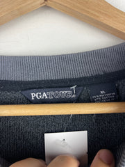 Vintage PGA Tour Golf Grey Fleece Crewneck