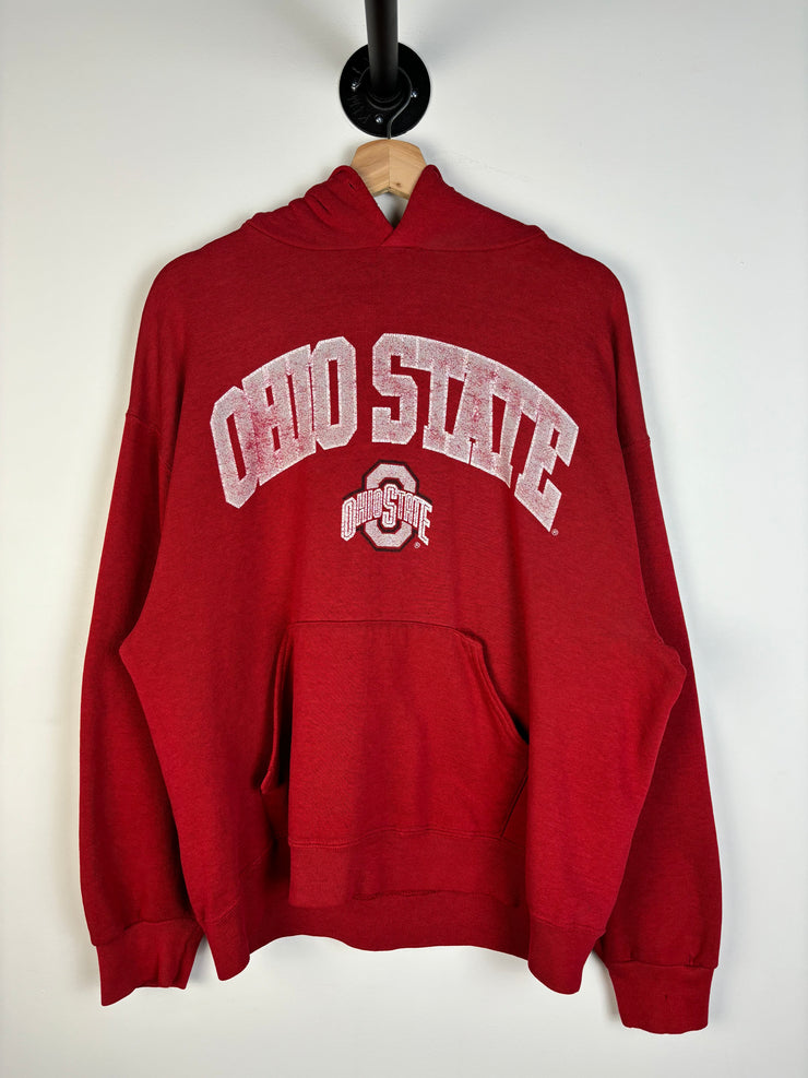 Vintage Russell Ohio State Red Hoodie