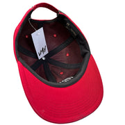 OVO Spellout Red Strapback Hat