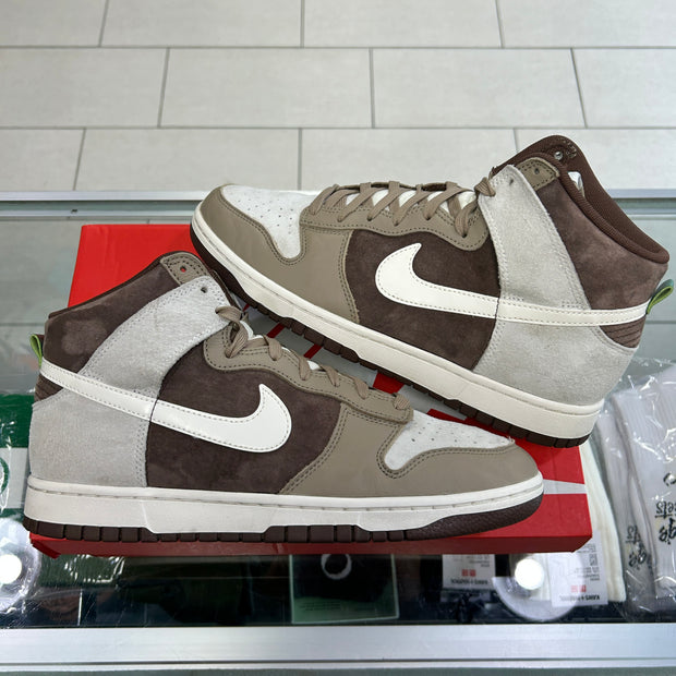 Nike Dunk High Light Chocolate