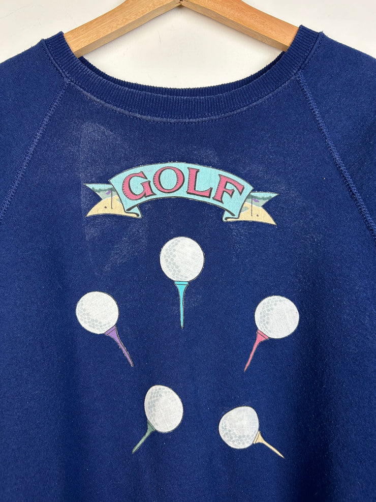 Vintage 80s Golf Navy Crewneck