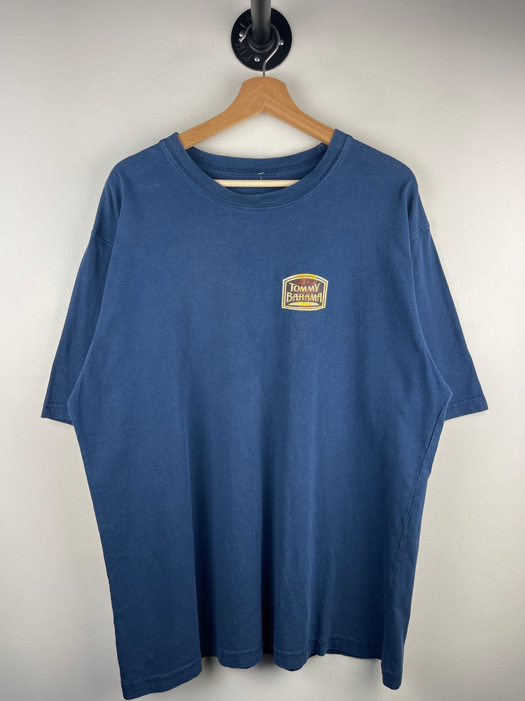 Vintage Tommy Bahama Golf Daily Dose Of Iron Navy Tee