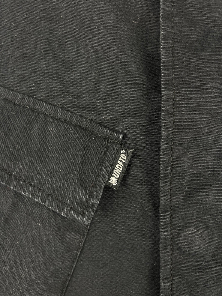 Undefeated Expect No Mercy Embroidered Black Work Jacket