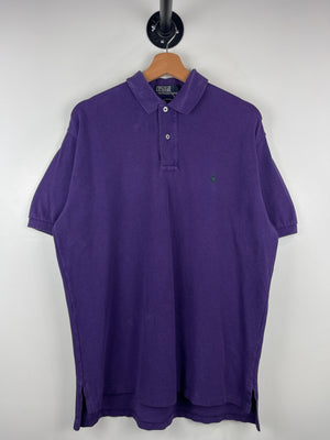Vintage 90s Polo Ralph Lauren Purple Polo Shirt