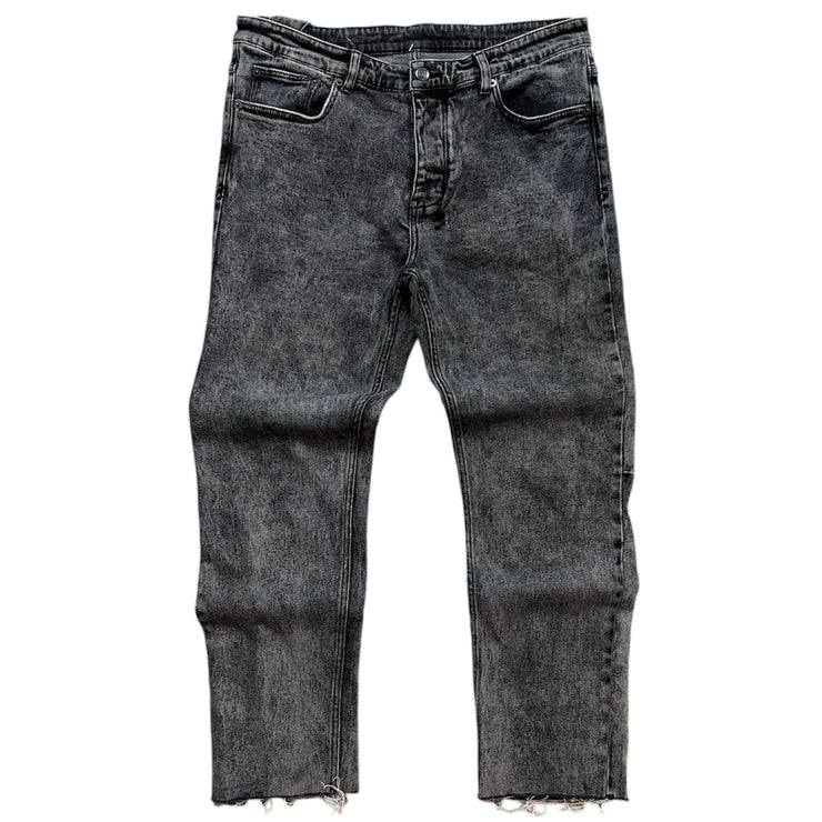 Ksubi Chitch Chop Acid Attack Black Denim Jeans