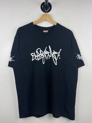 Supreme SS20 Rammellzee Tag Black Tee