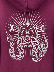XO The Weeknd Purple Hoodie