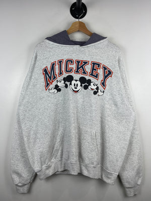 Vintage 90s Disney Mickey Mouse Grey Hoodie