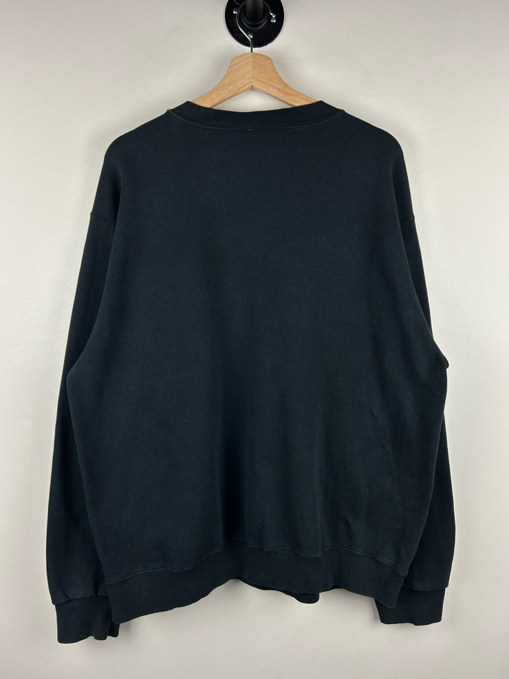 Vintage Nike Mini Swoosh Black Crewneck