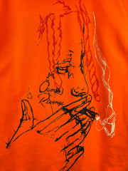 Revenge Trippie Redd Smoking Orange Hoodie