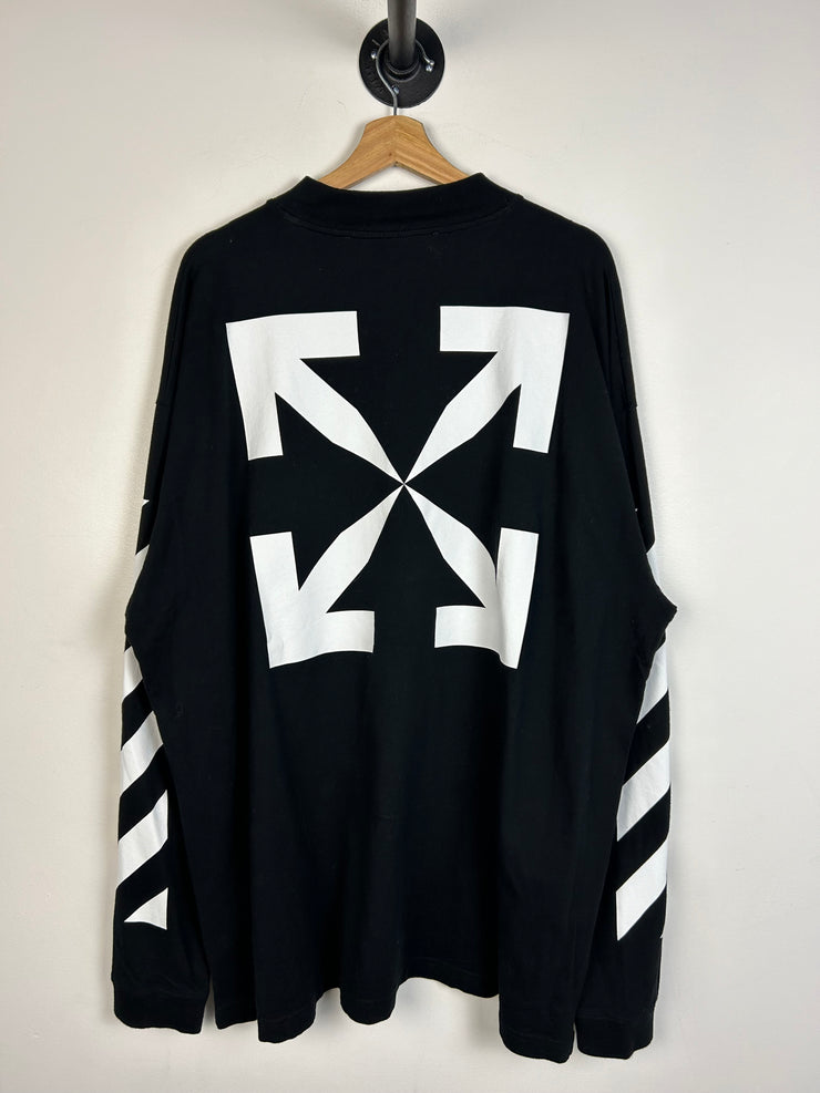 Off White Mona Lisa Arrows Black Long Sleeve