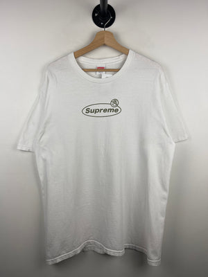 Supreme FW22 Warning White Tee