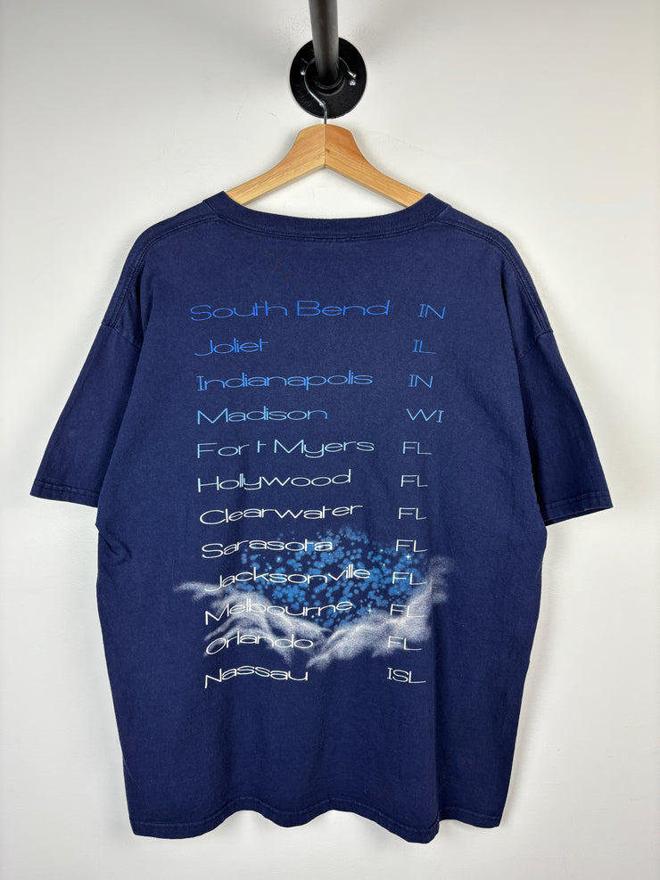 Vintage The Moody Blues Tour Navy Tee