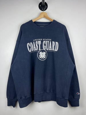 Vintage Champion United States Coast Guard Navy Crewneck