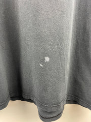 Vintage 90s Stedman Ying Yang Embroidered Black Tee