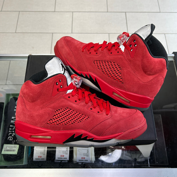 Jordan 5 Red Suede 2017