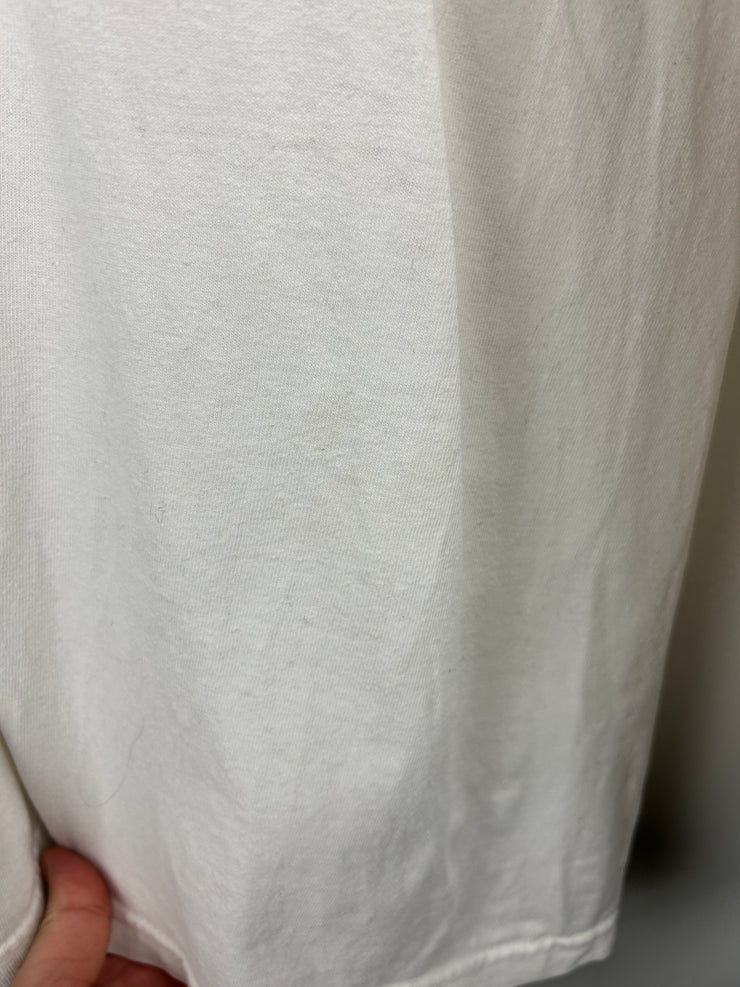 Vintage 2003 Harley Davidson Skulls White Long Sleeve