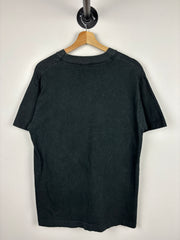 Vintage 90s Horse Lightning Nature Black Tee