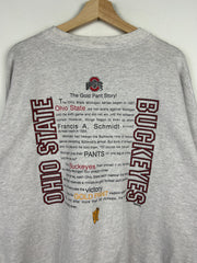 Vintage 90s Ohio State Buckeyes Big Ten Champions Grey Crewneck