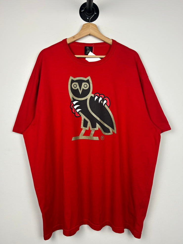 OVO Jurassic Park OG Owl Red Tee