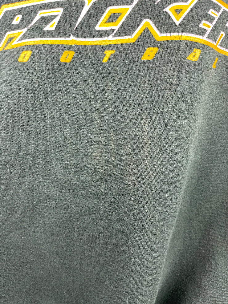 Vintage NFL Green Bay Packers Football Green Crewneck