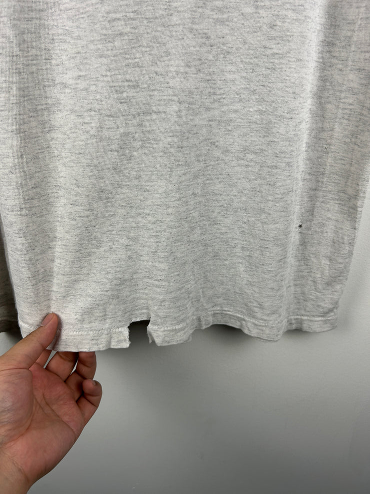 Vintage 90s NFL Pittsburgh Steelers Bad Boys Distressed Grey Tee